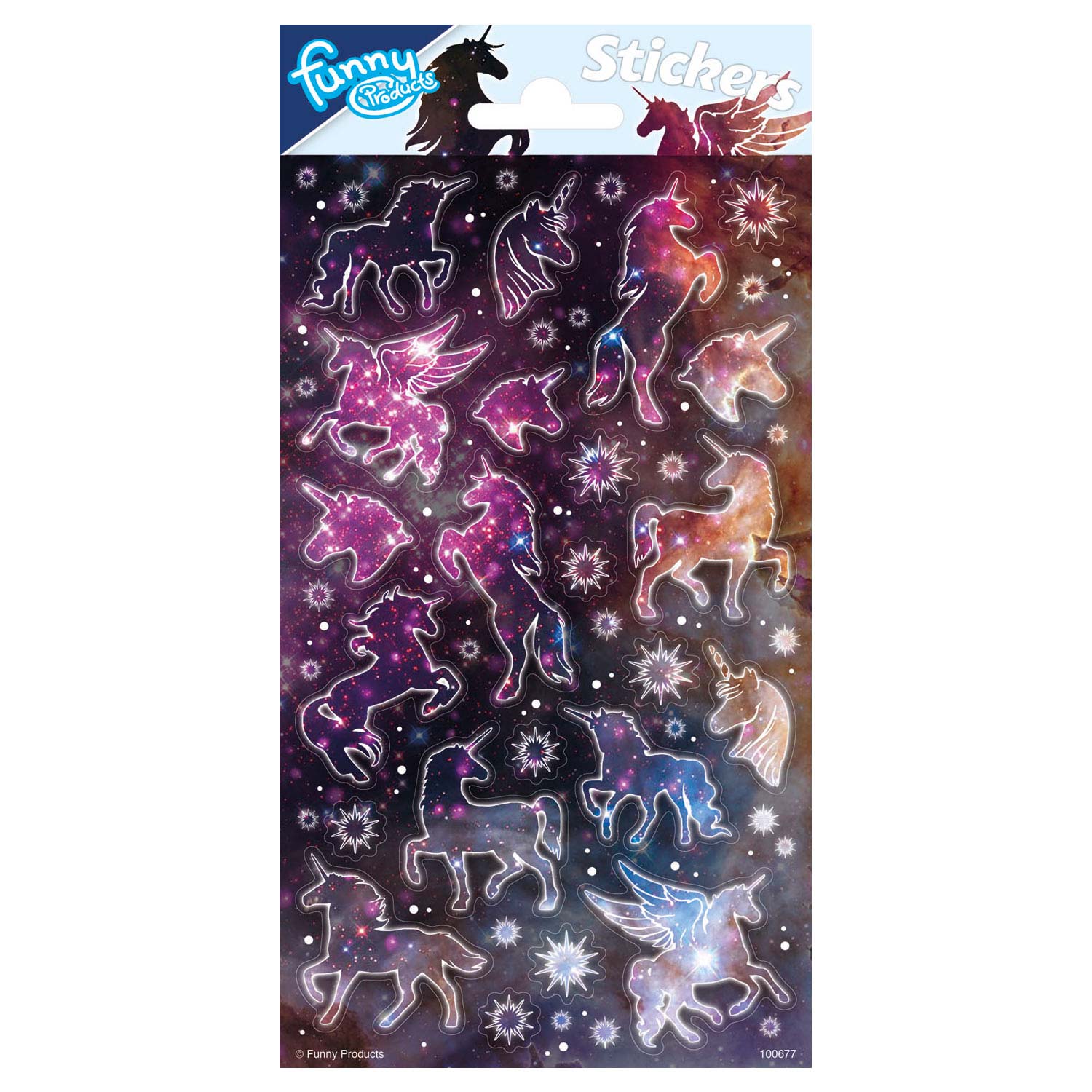 Totum stickervel twinkle eenhoorn