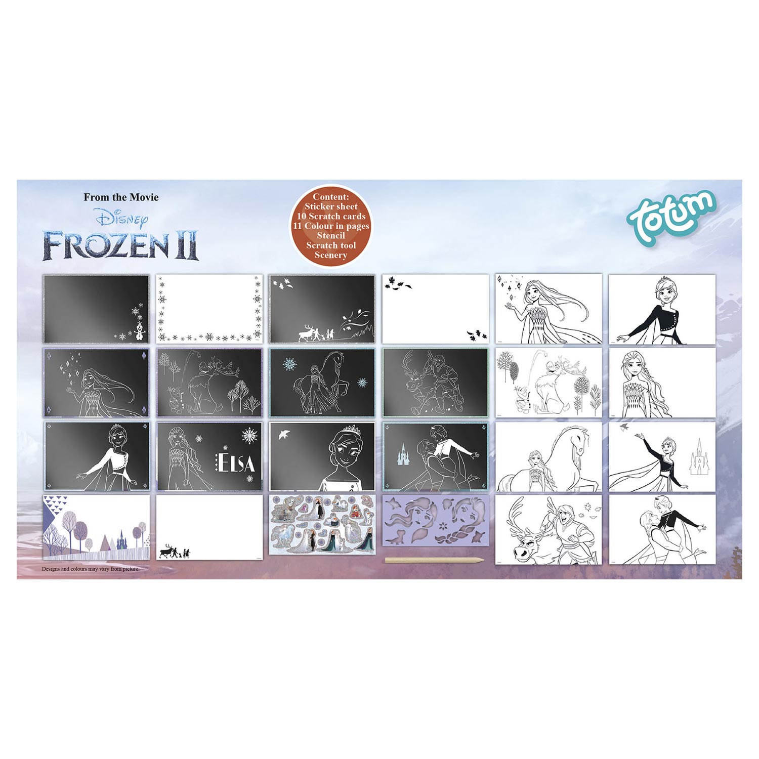 Totum Disney Frozen - Krasboek