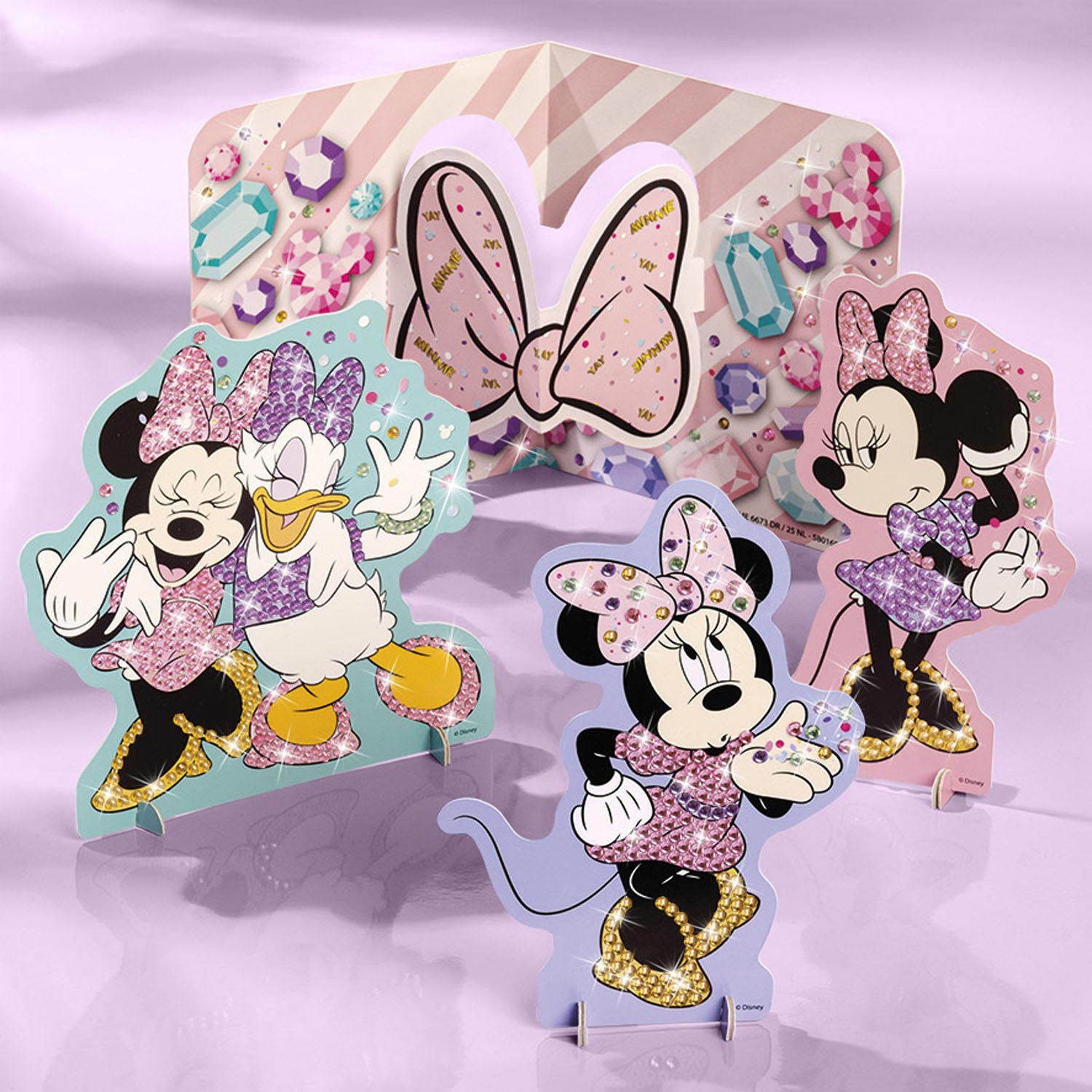 Totum Minnie Mouse - Diamantschildering