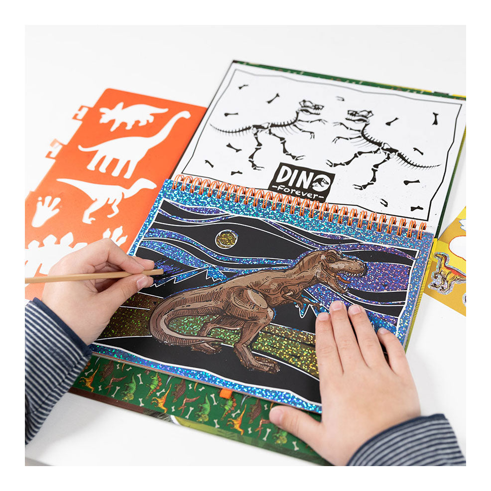 Totum Dino Forever - Krasboek