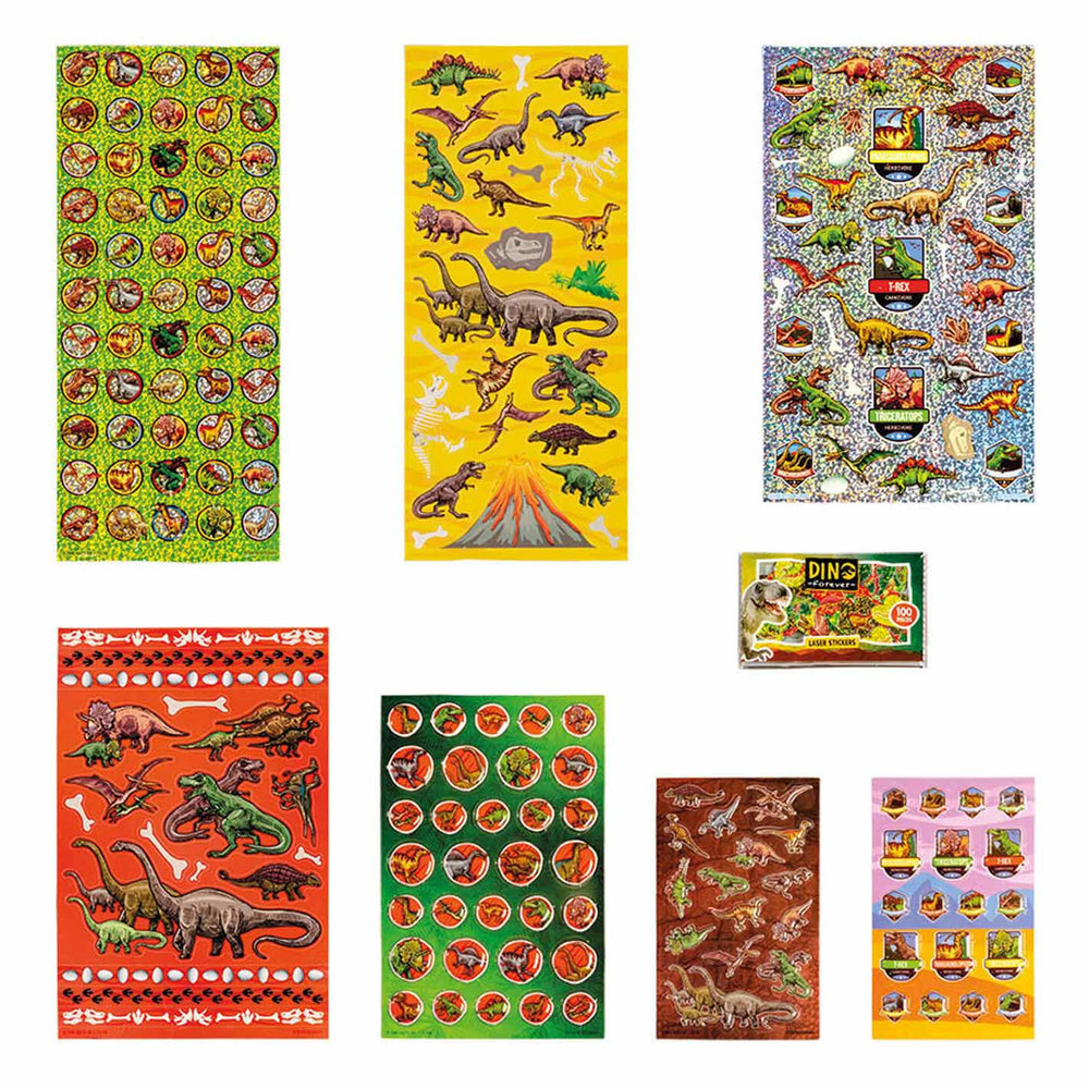 Totum super stickerset - dino