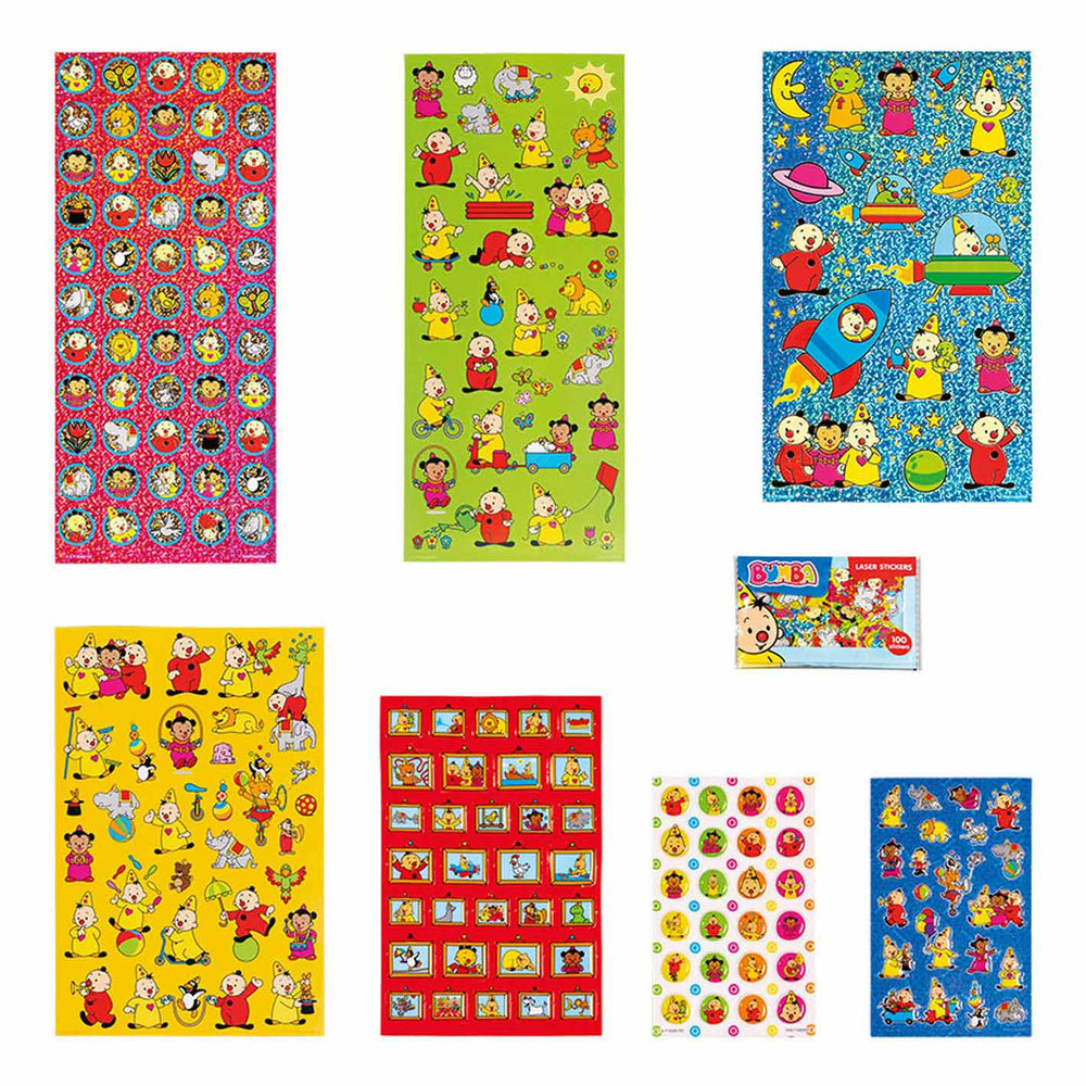 Totum super stickerset - bumba