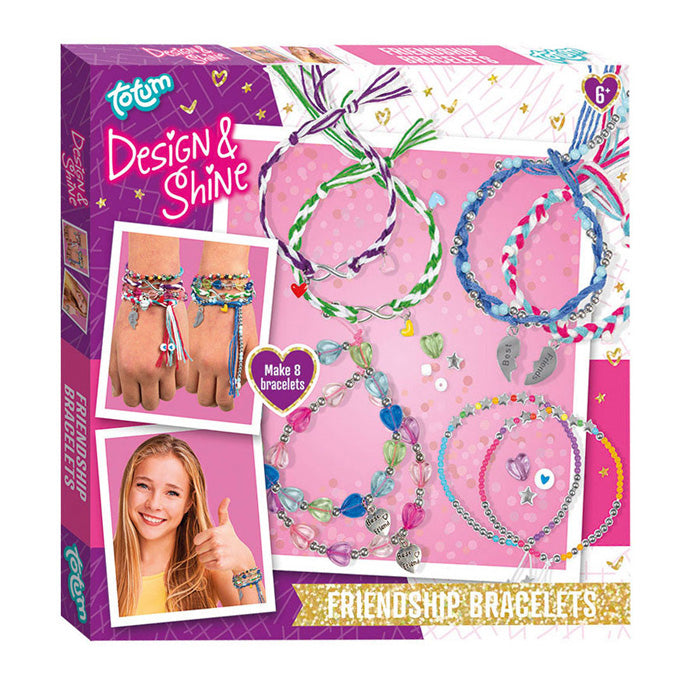 Totum design glans vriendschapsarmbanden maken