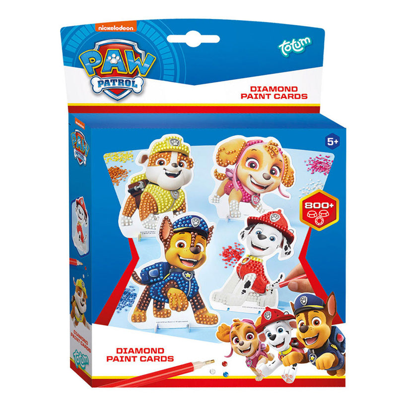 Totum Paw Patrol diamant schilderij knutselset