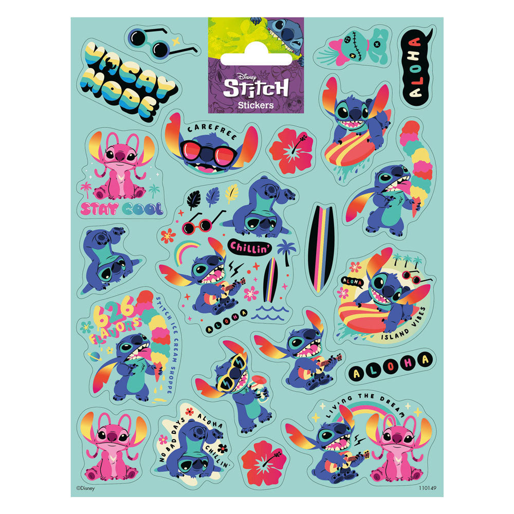 Totum stickervel groot steek