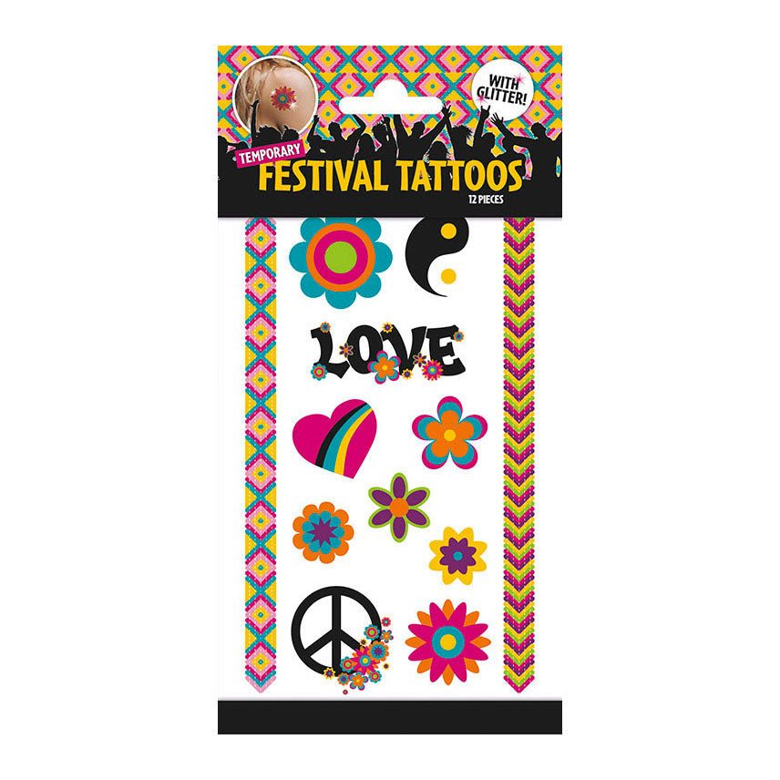 Totum tattoos glitterlook festival