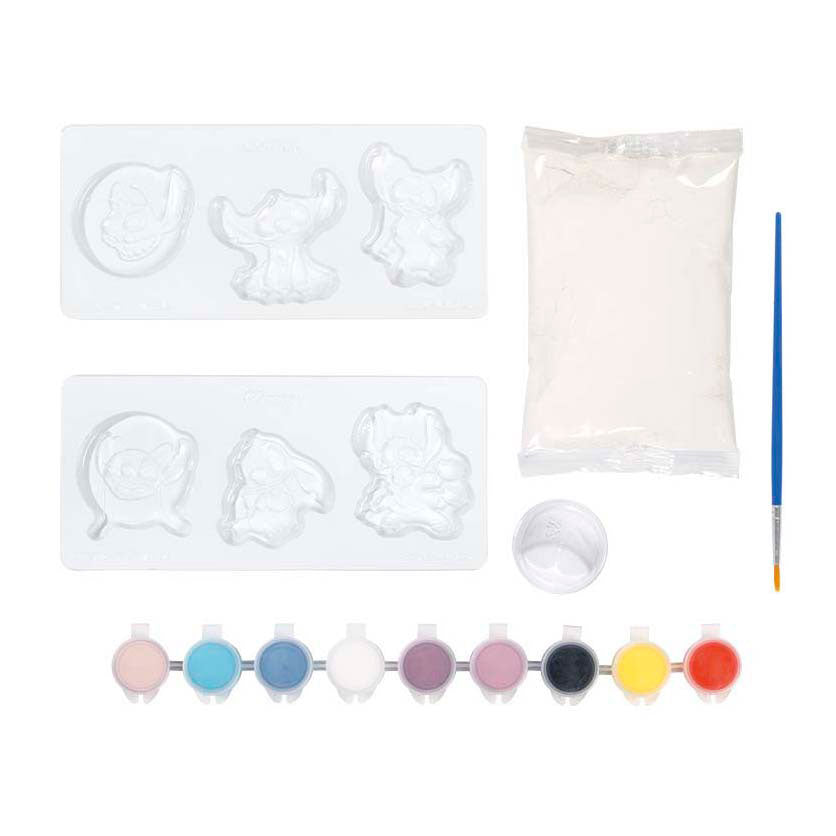Creatieve knutselgroep totum 2in1 stitch armbanden maken en gips gieten knustelset
