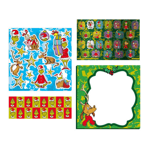 Creatieve knutselgroep Totum stickerset Grinch
