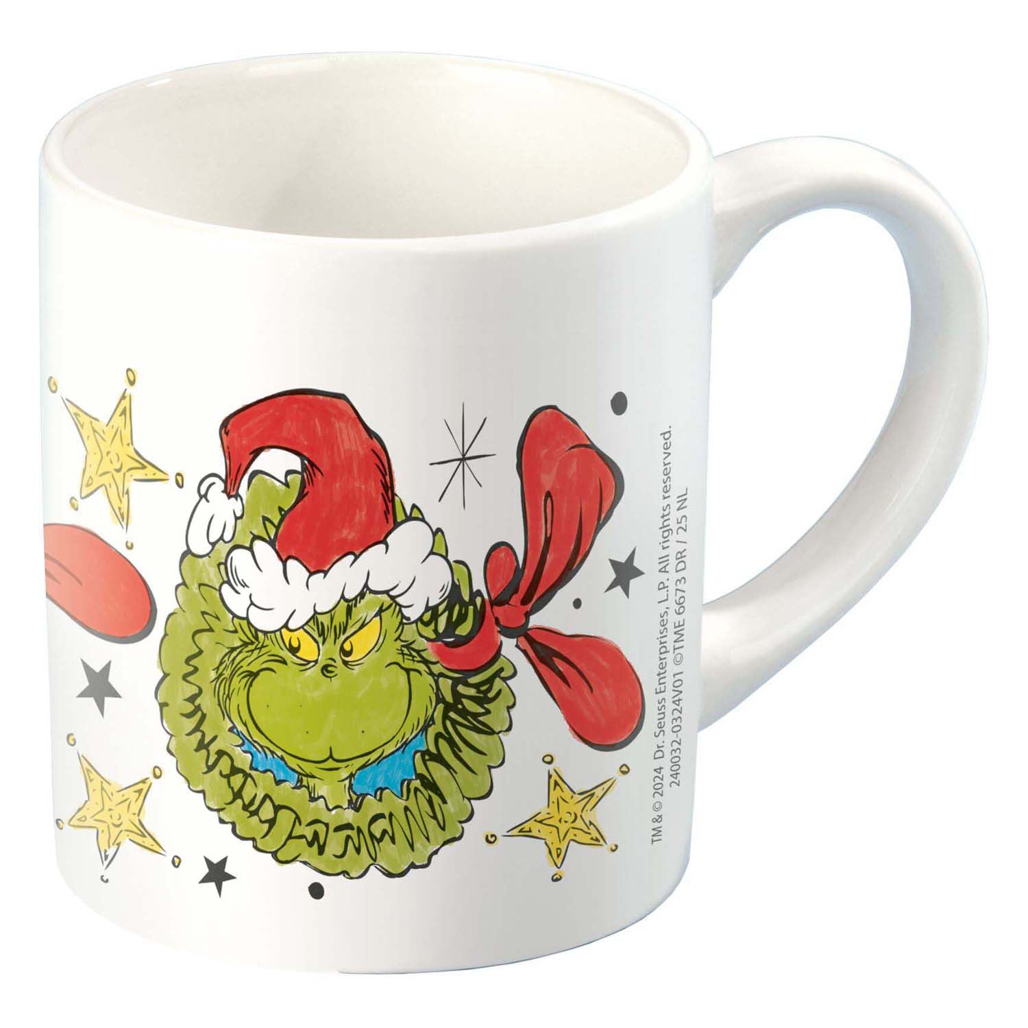 Totum verf je eigen mok grinch