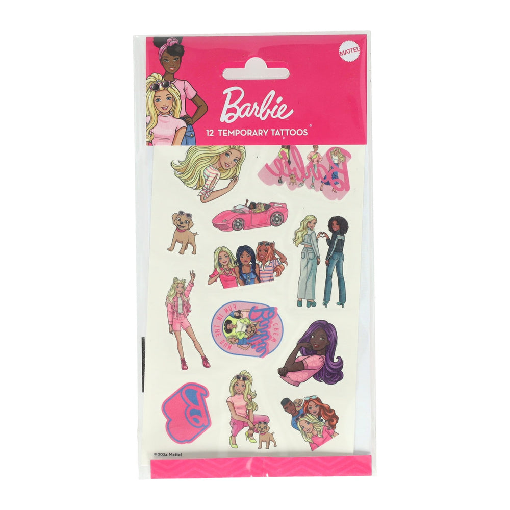 Creatieve knutselgroep tatoeages barbie, 12st.