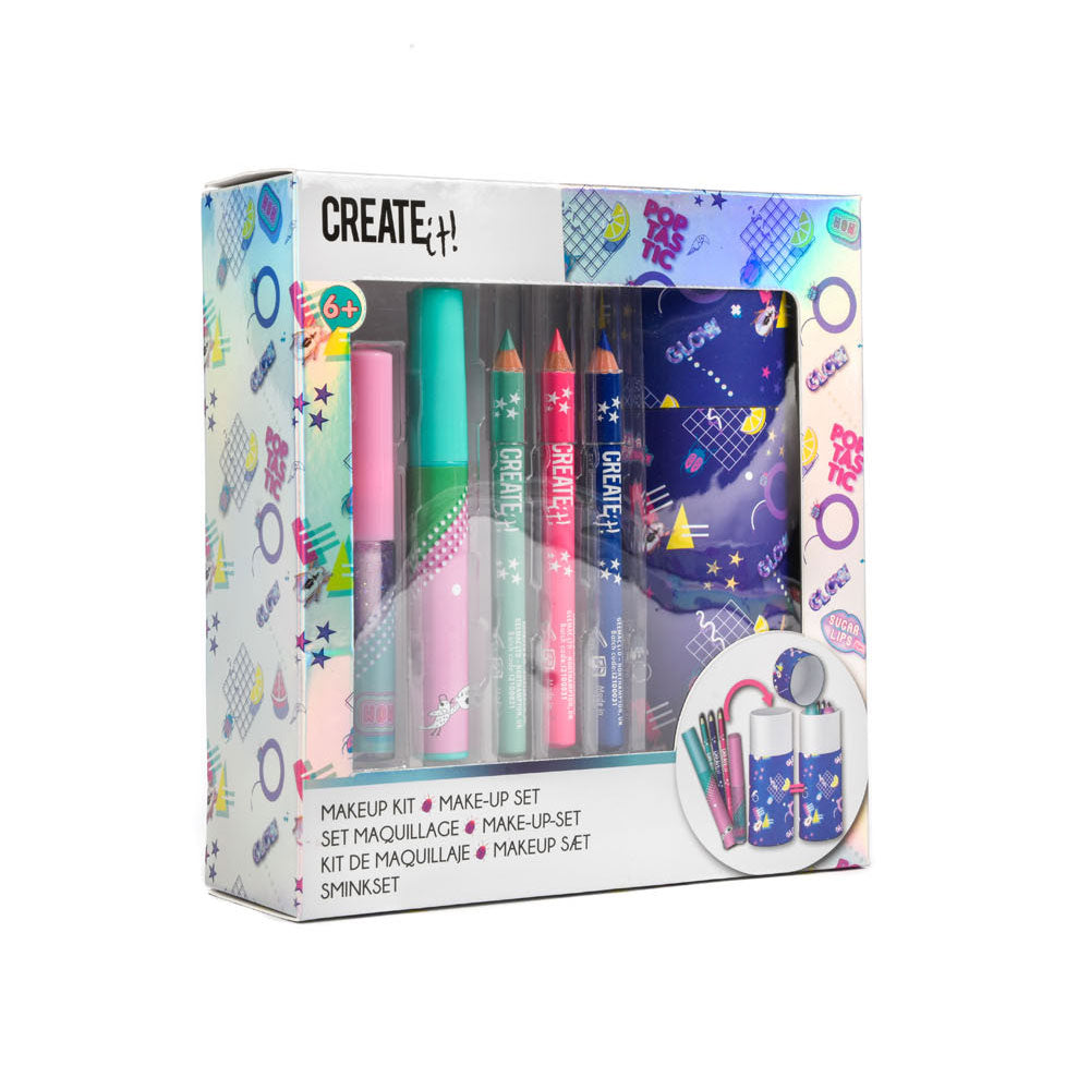 Creëer het! Poptastische Make-up Set met Opbergkoker