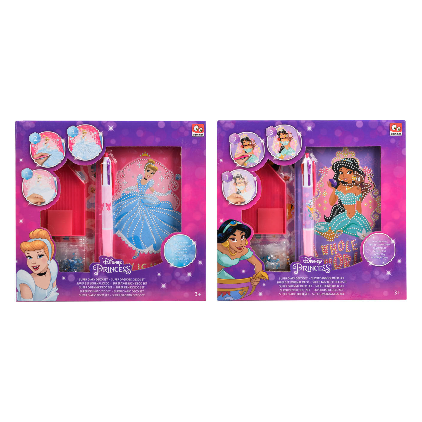 Canenco Disney prinses dagboek diamant schilderij
