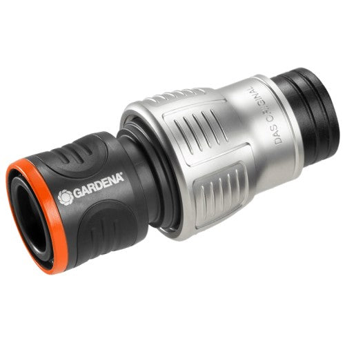 Gardena premium waterstop 19 mm (3 4 ) slangstuk (grijs zilver, 18254-20)