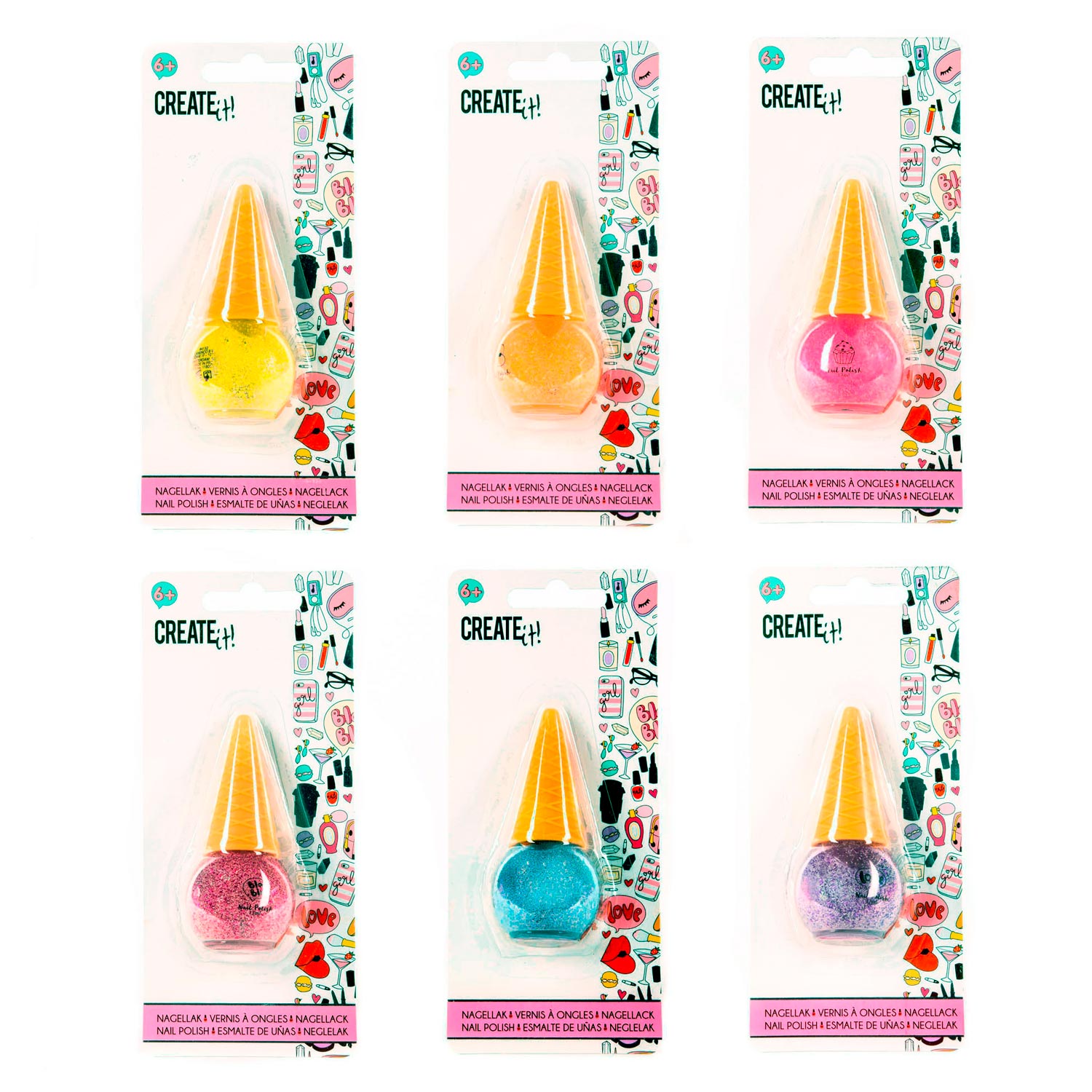 Creëer het! nagellak is een discodip