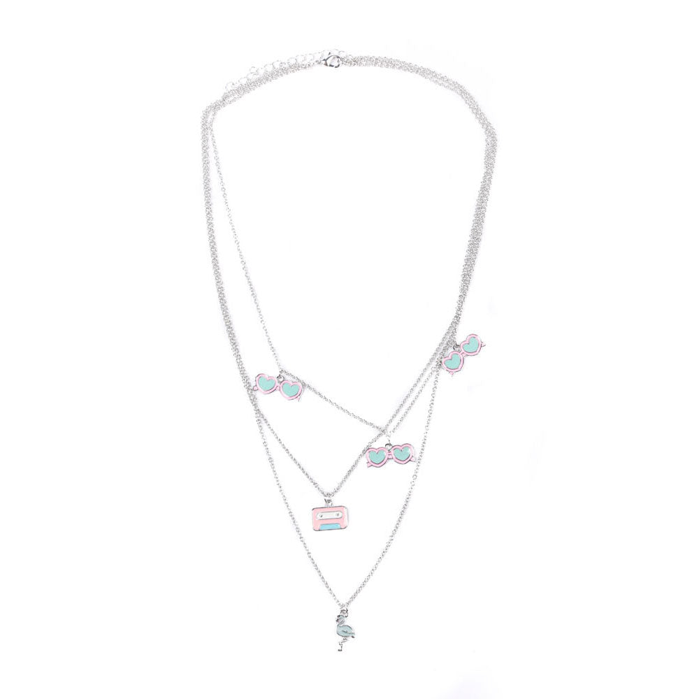 Create it! Ketting 3-Laags Bedeltjes