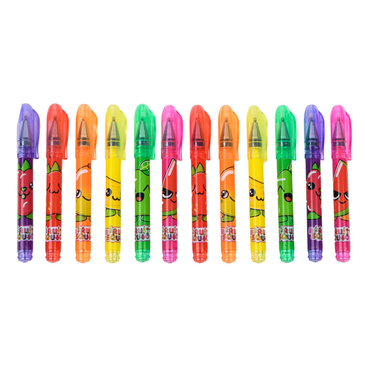 Fruity Squad Mini Gelpennen met Geur, 12e.