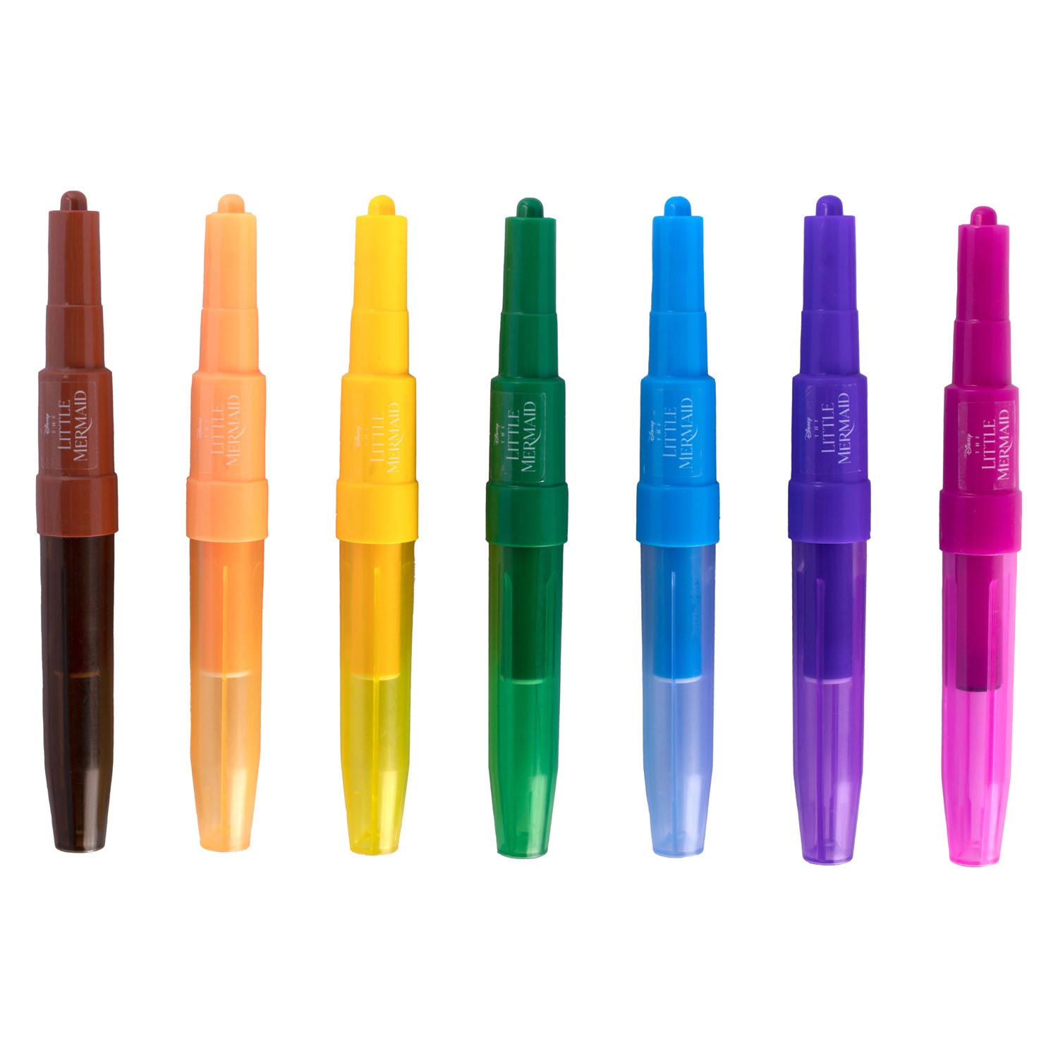 De kleine zeemeermin Blaaspennen-set