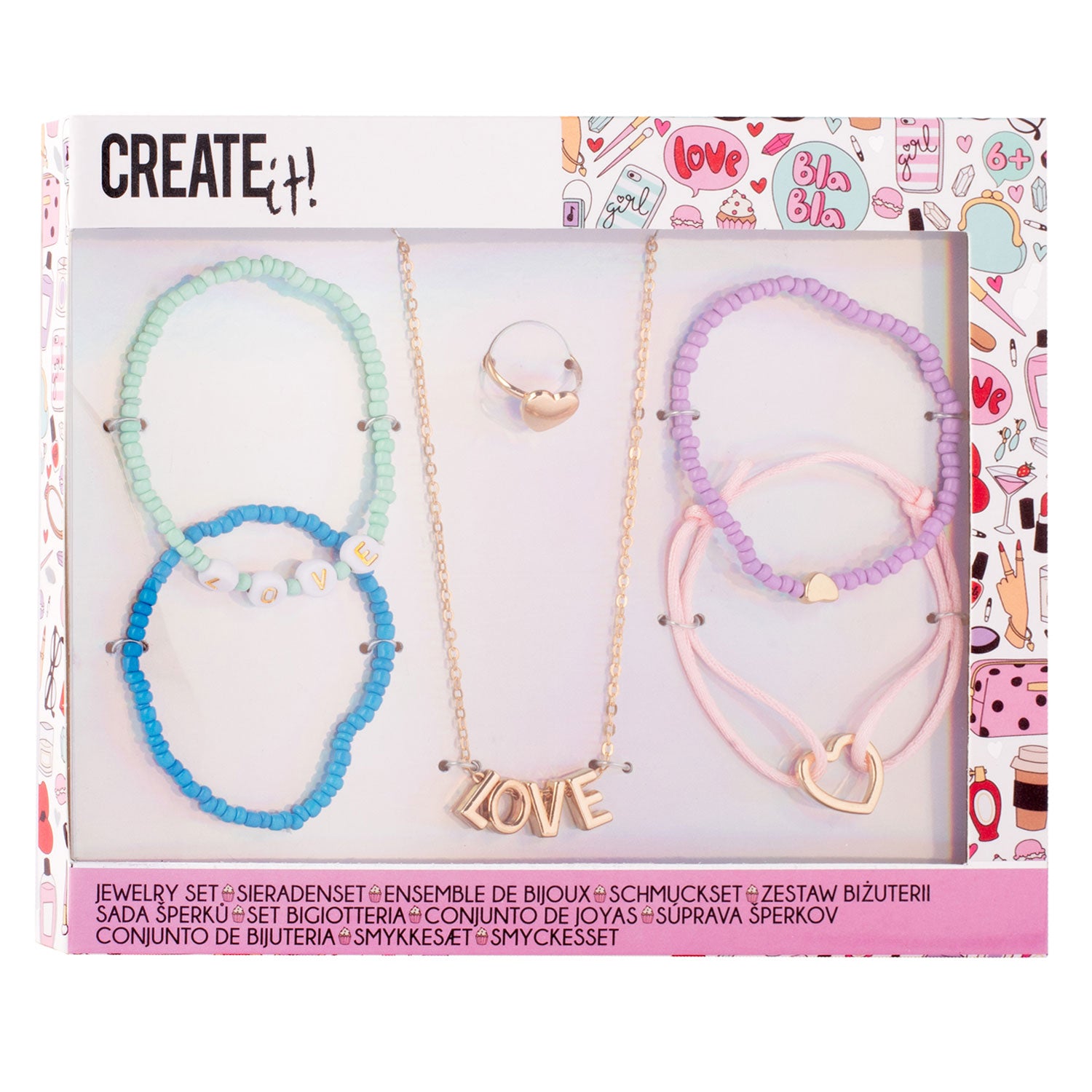 Maak het! beauty sieradenset beauty