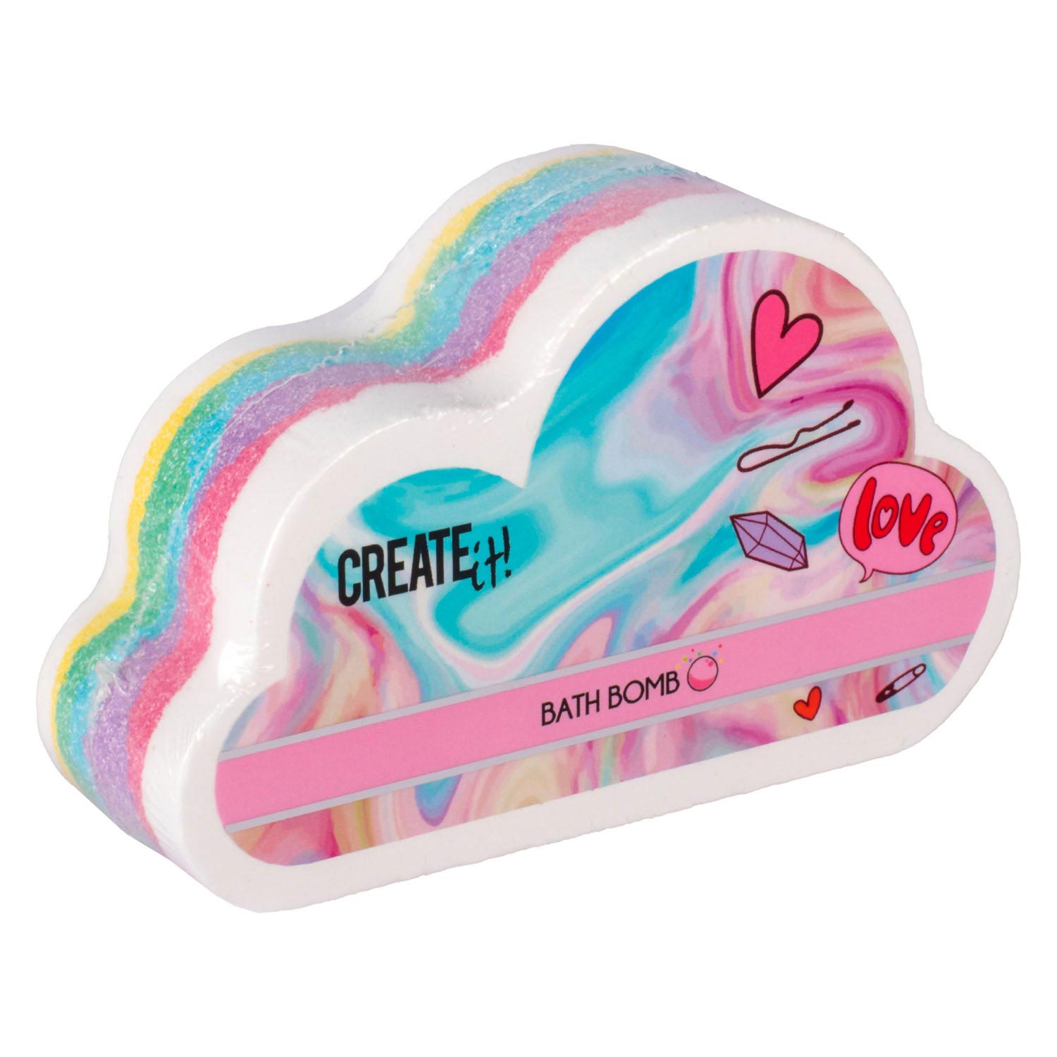 Creëer het! Schoonheid Bruisbal Regenboog