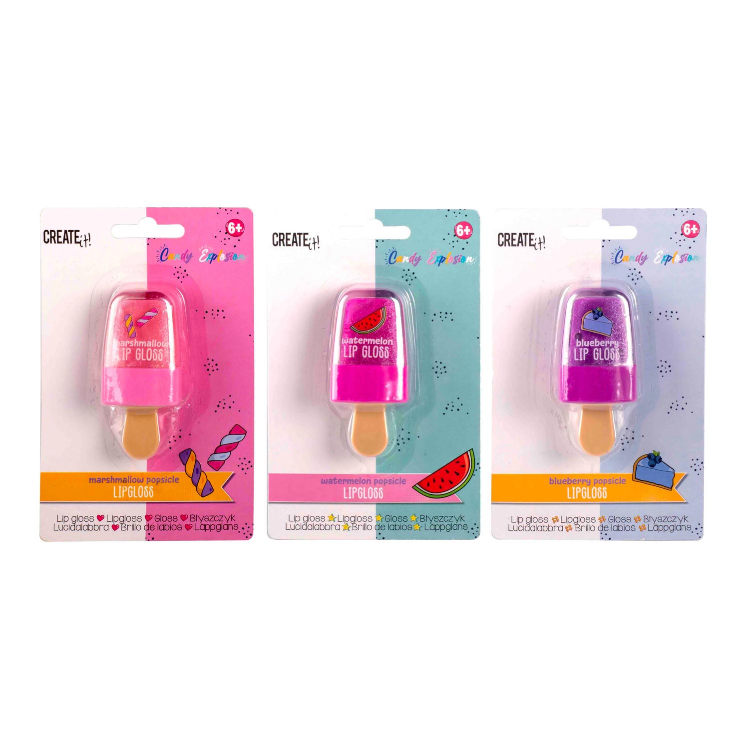 Maak het! Candy Explosion Lipgloss IJslolly