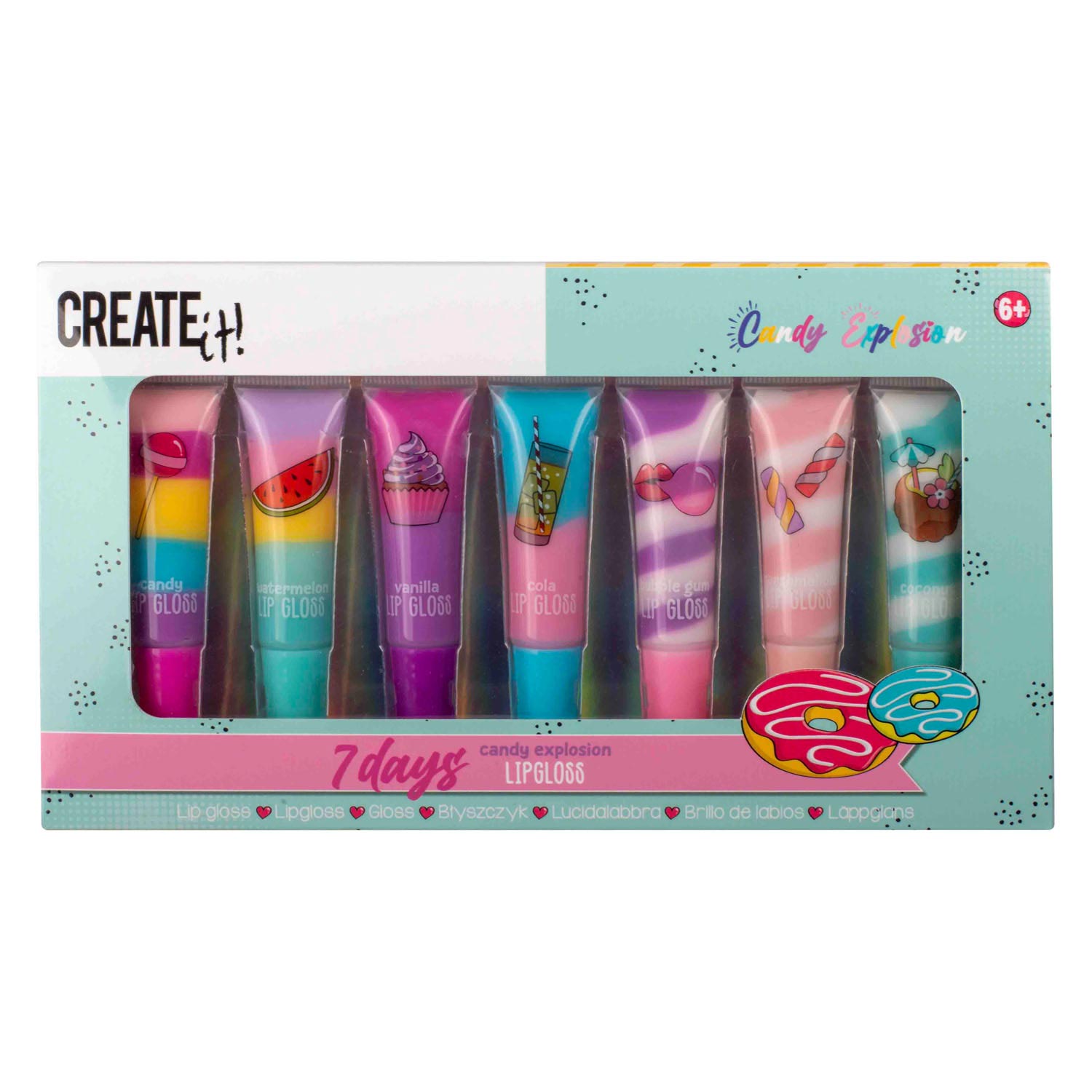 Maak het! Candy Explosion Lipgloss Swirl
