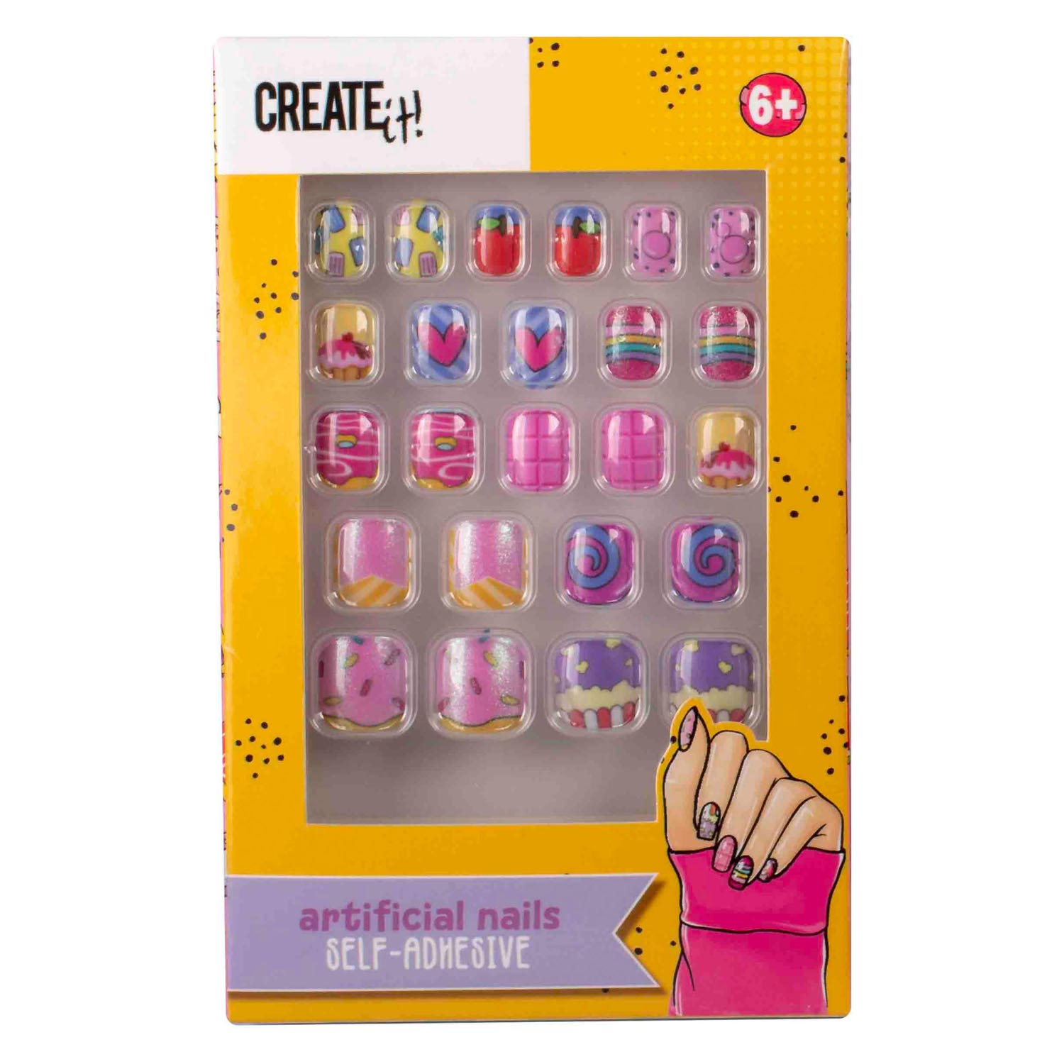 Creëer het! Candy Explosion Kunstnagels stevig