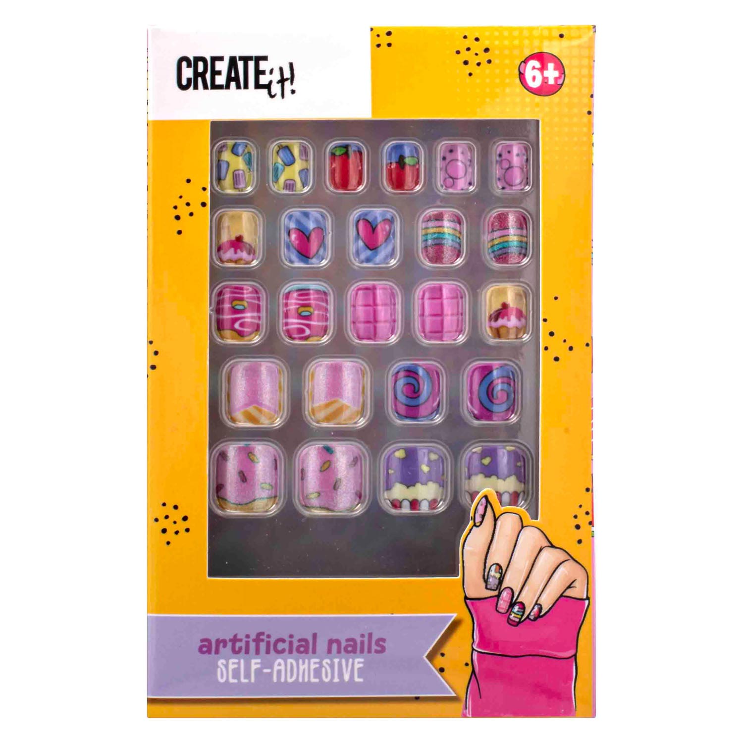 Creëer het! Candy Explosion Kunstnagels stevig