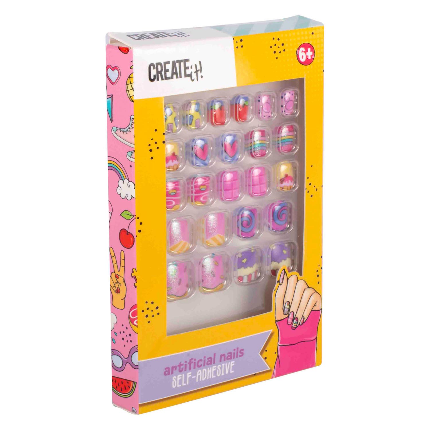 Creëer het! Candy Explosion Kunstnagels stevig