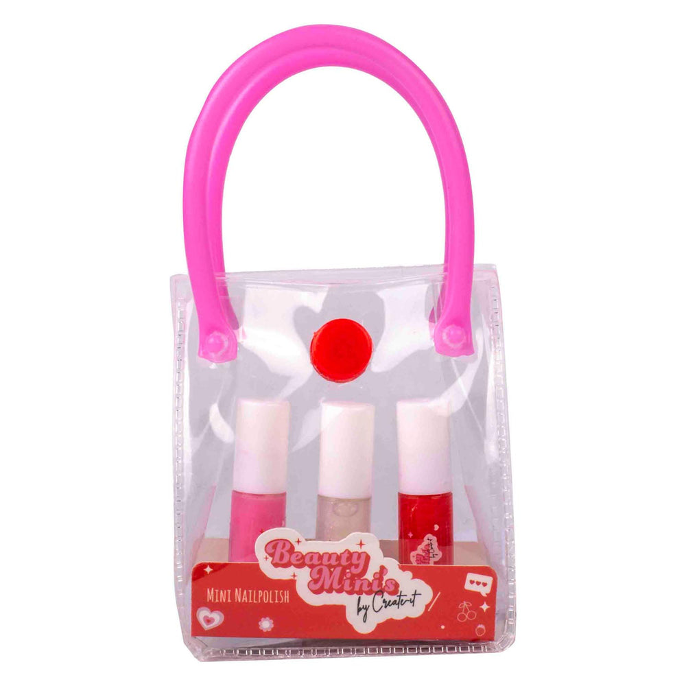 Maak het zelf! Beauty Mini's Lipgloss in Tasje, 3st.