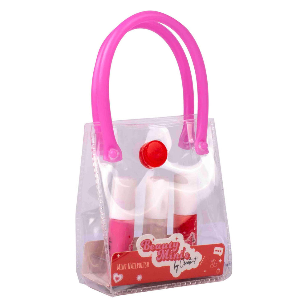 Maak het zelf! Beauty Mini's Lipgloss in Tasje, 3st.