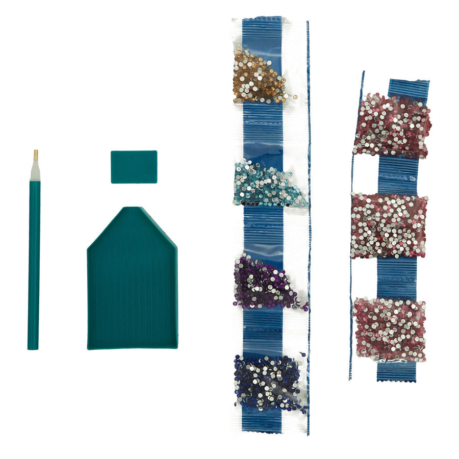 Canenco bevroren diamant schilderij canvas xl