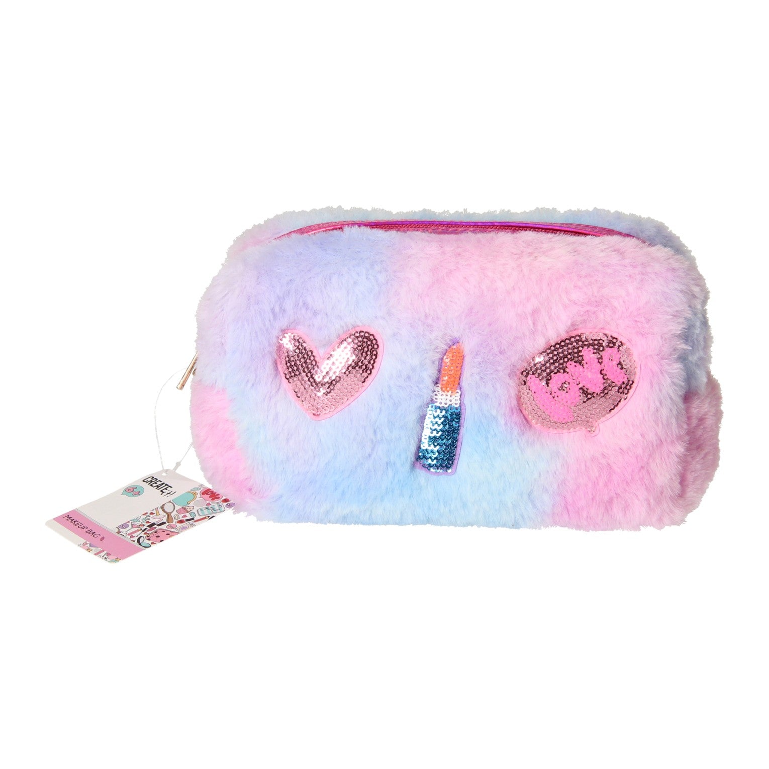 Maak het! make-up tasje furry