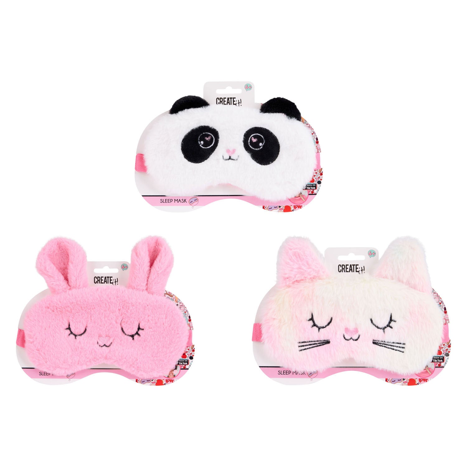 Maak het! Slaapmasker Fluffy