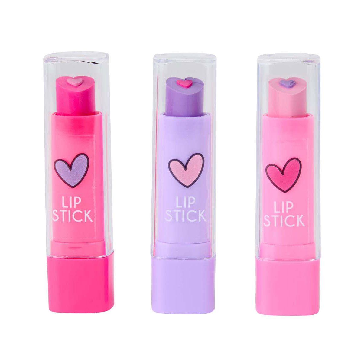 Maak het! hart lippenstift, 3st.