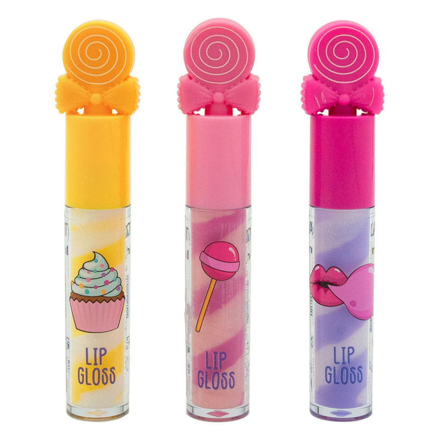 Maak het! snoeplipgloss, 3st