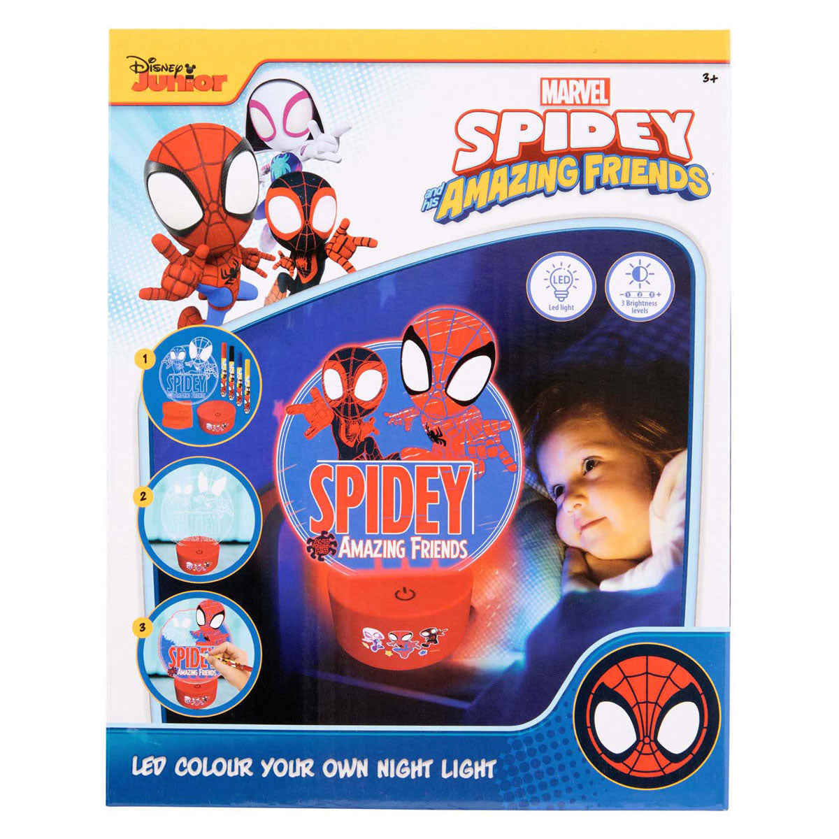 Canenco Spidey maakt je eigen led-nachtlampje