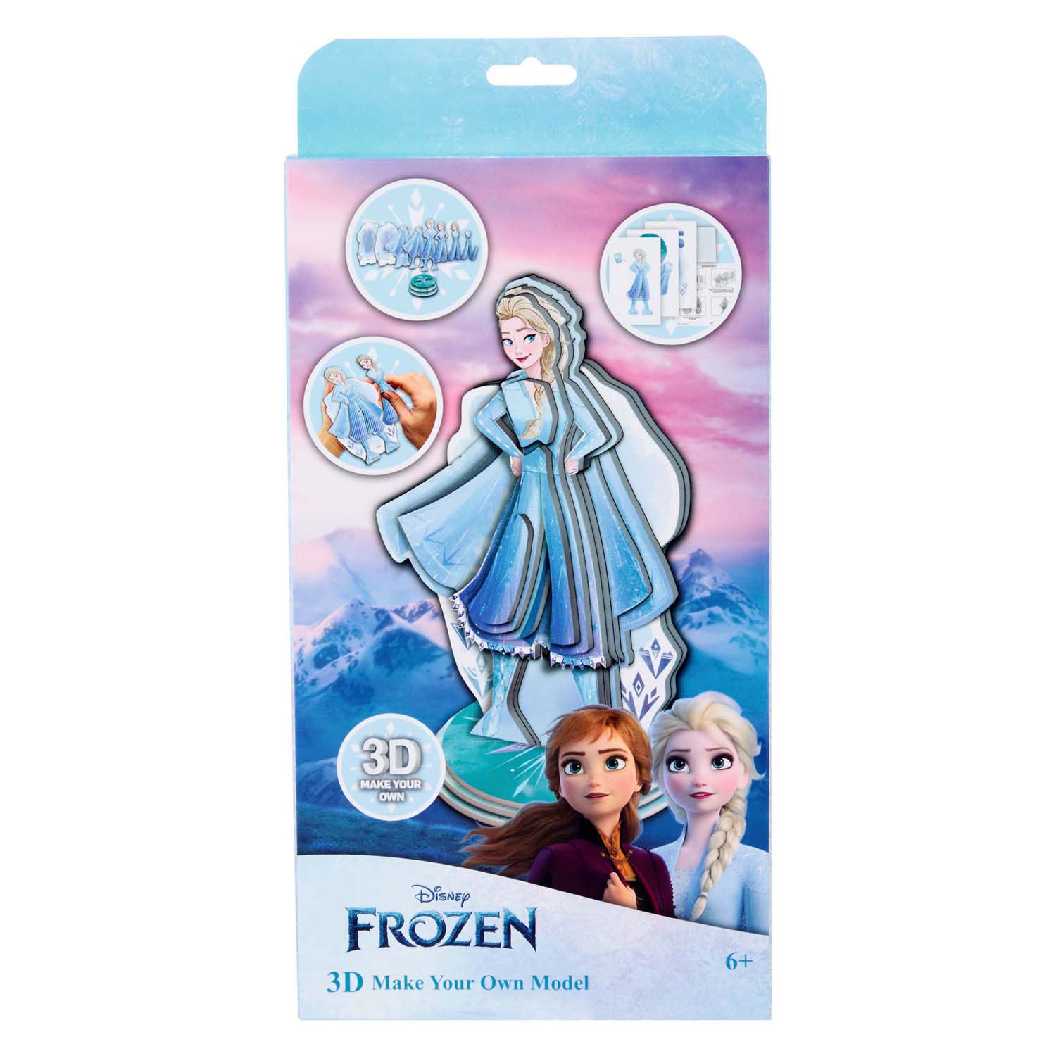Disney Frozen Maak je eigen 3D-figuur Elsa