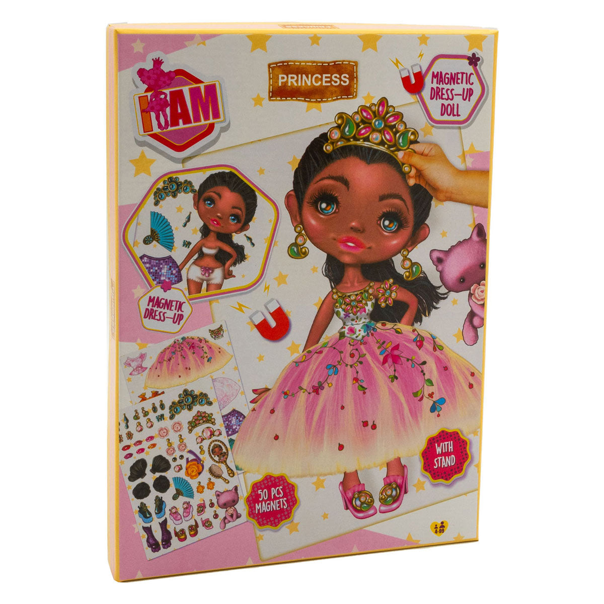 Canenco i am aankleedpop magnetisch princess