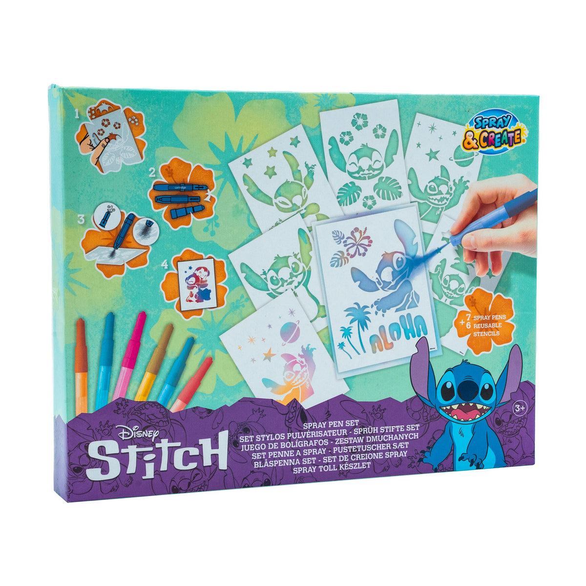 Canenco stitch blaaspennen set
