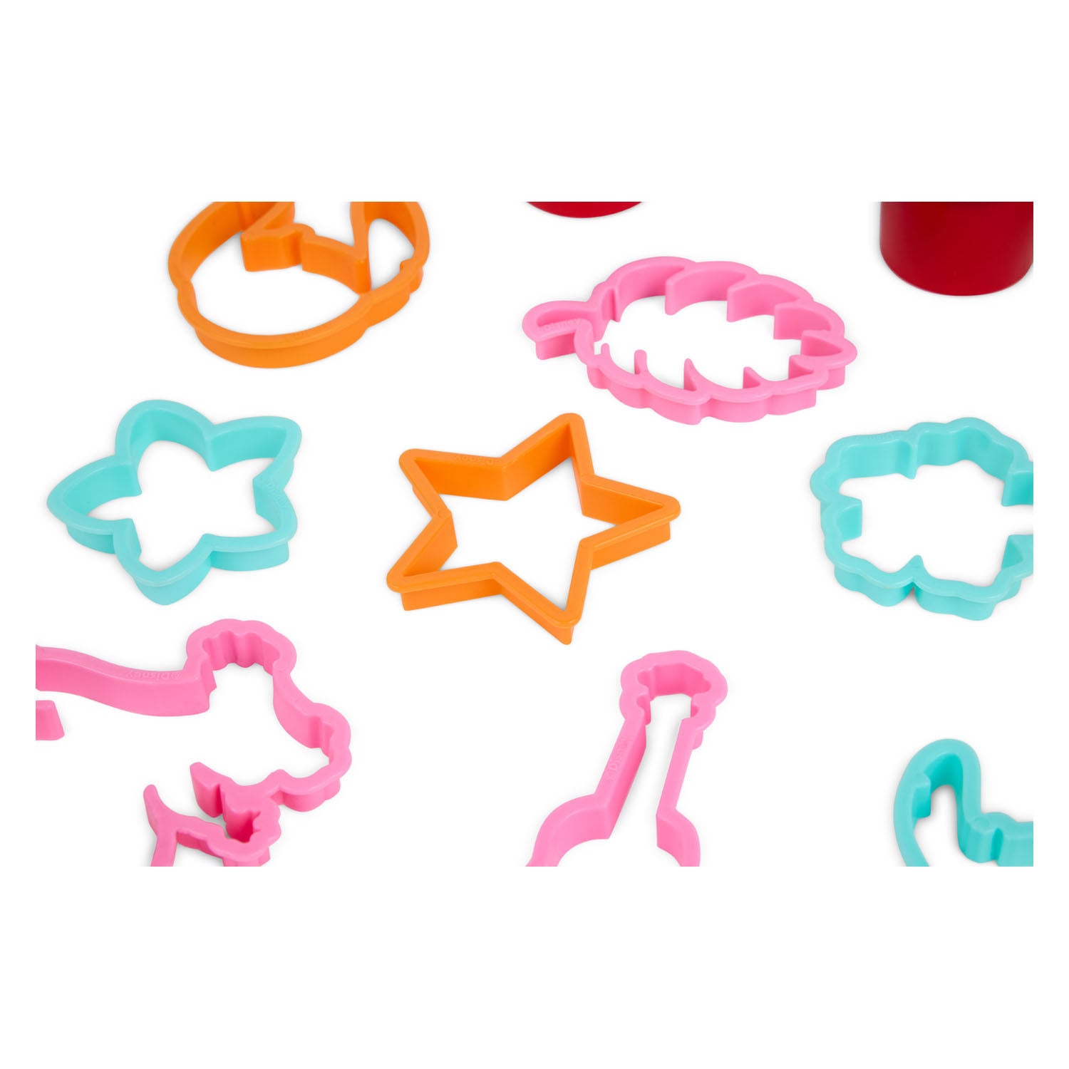 Canenco stitch kleiset met vormen - 6 kleipotjes