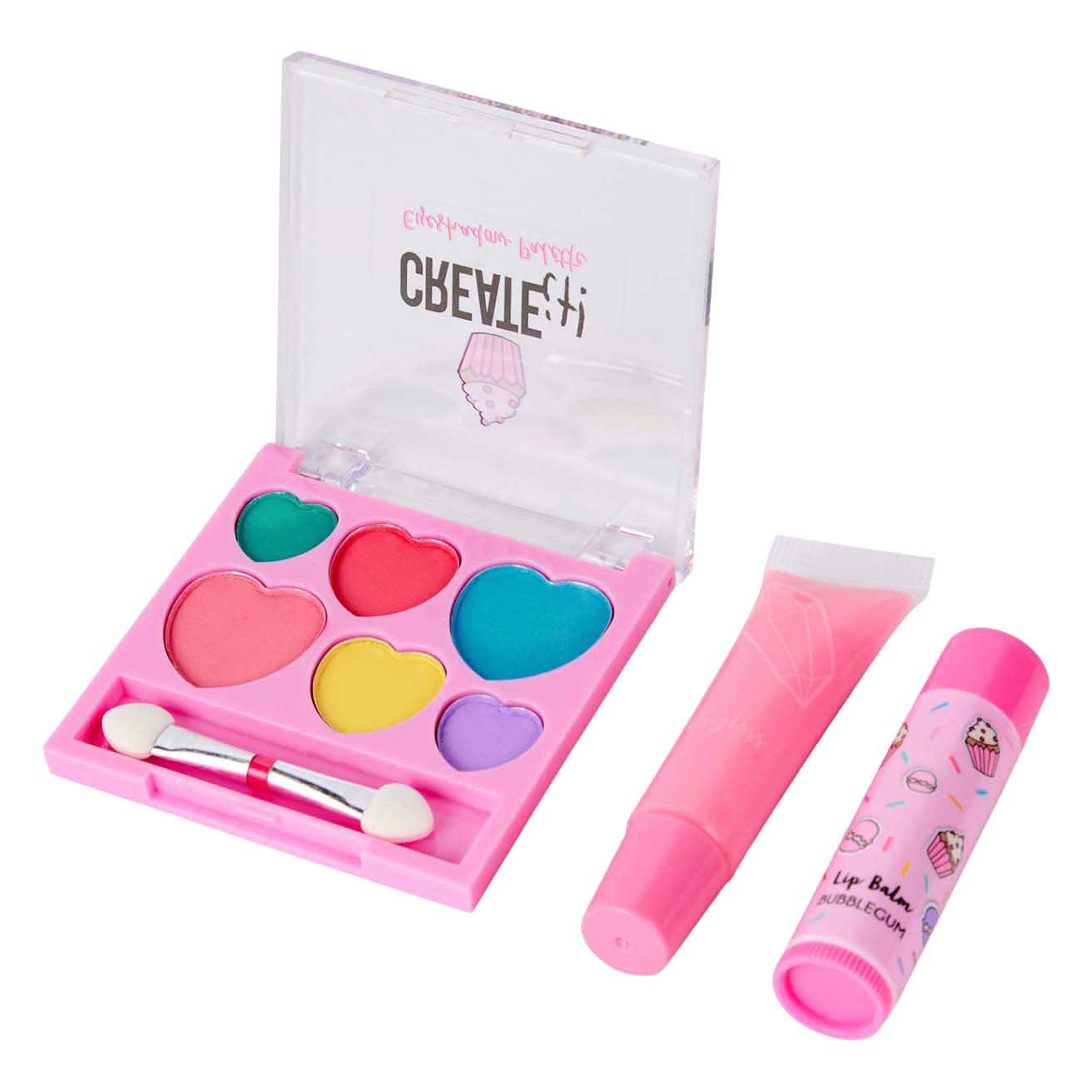Canenco create it! make-up set in fluffy rugtas