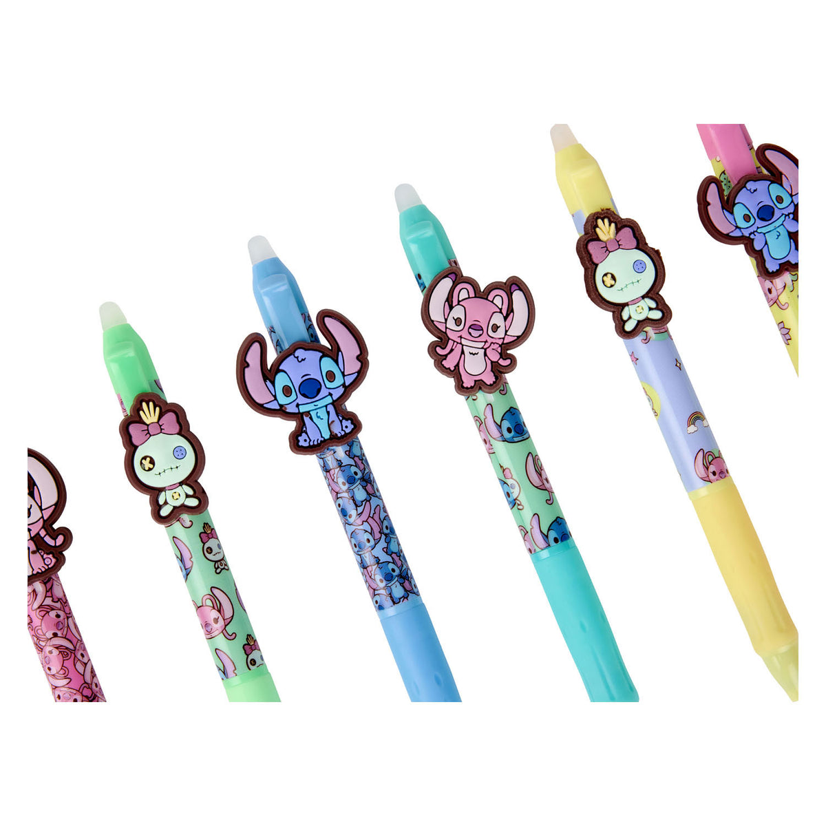 Canenco stitch uitwisbare gelpen met clip 6 assorti | 36 stuks