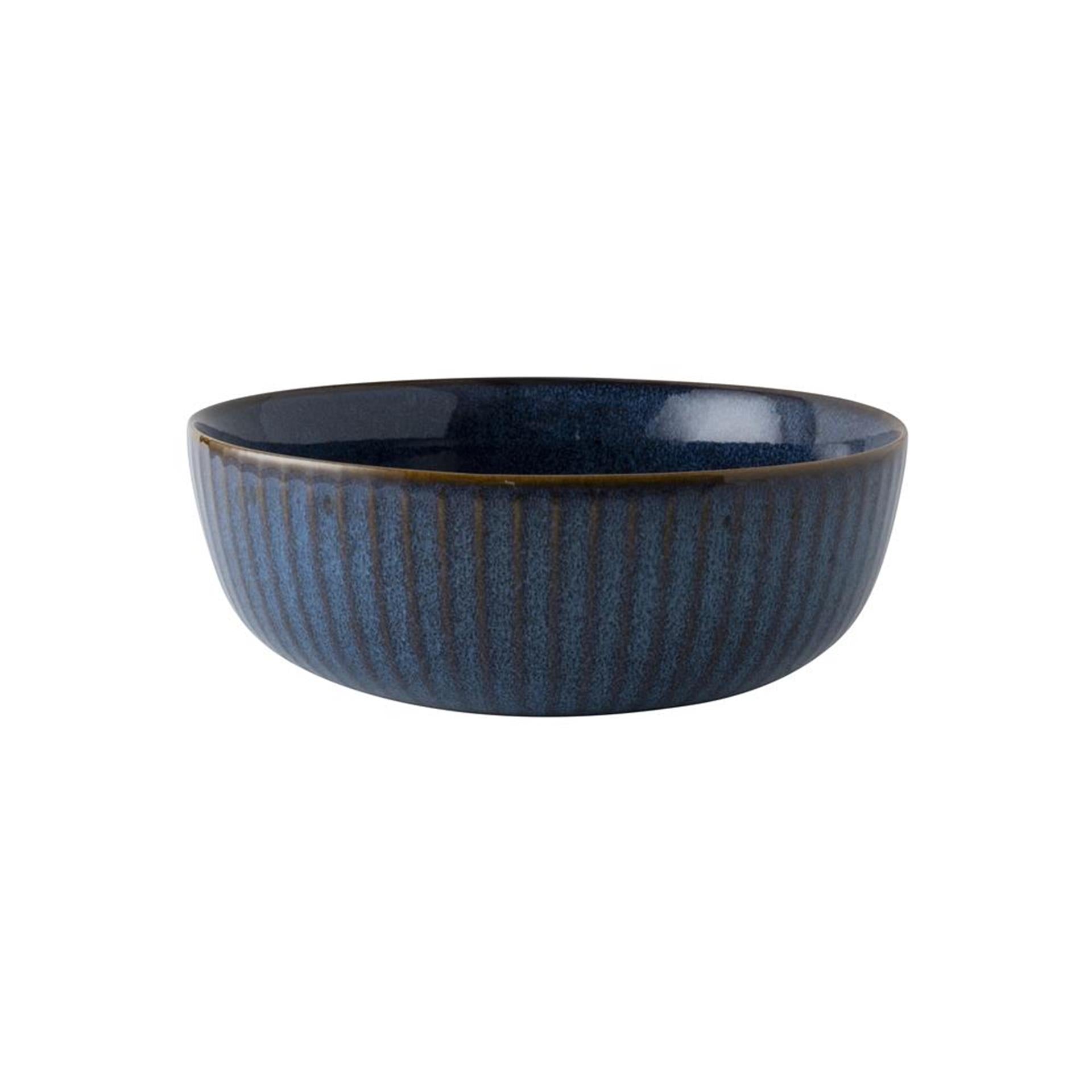 Dutch rose sapphire kom ø17cm blauw 4st