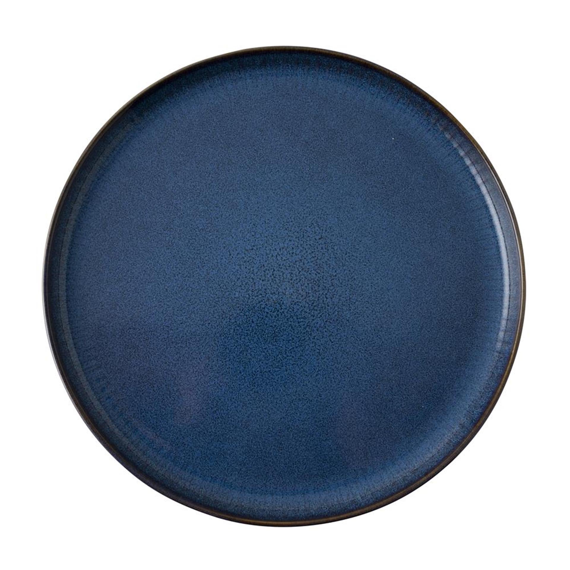 Dutch rose sapphire bord ø28cm blauw 4st
