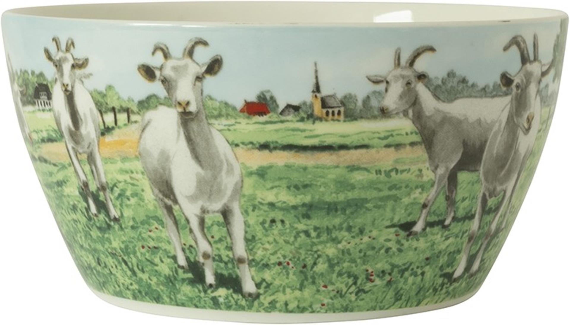 Wiebe van der zee wiebe's farm kom geit ø13cm 6st