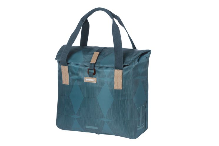 Basil Elegance vélo shopper 20-26L break bleu