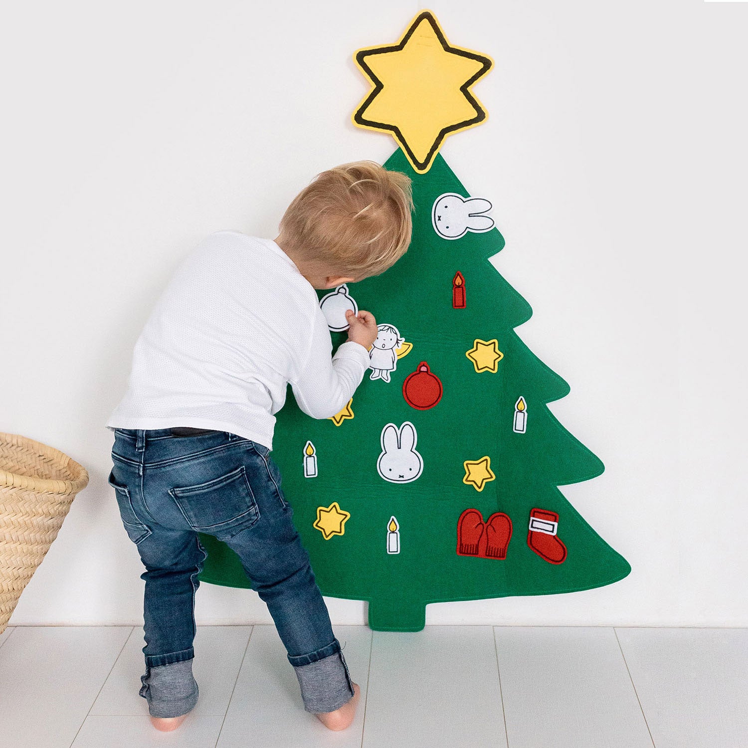 Bambolino nijntje kerstboom vilt