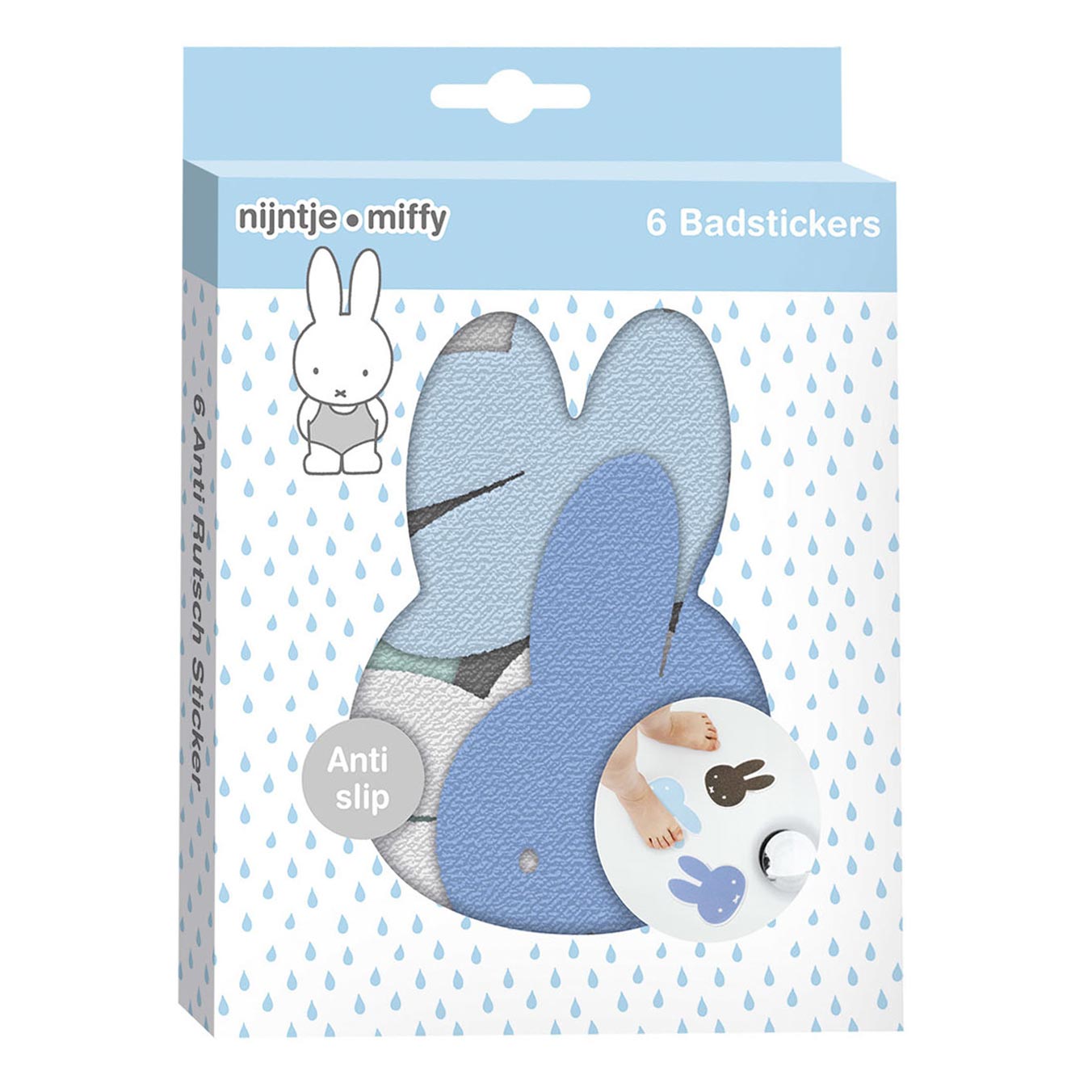 Bambolino speelgoed nijntje slechtestickers, 6st.