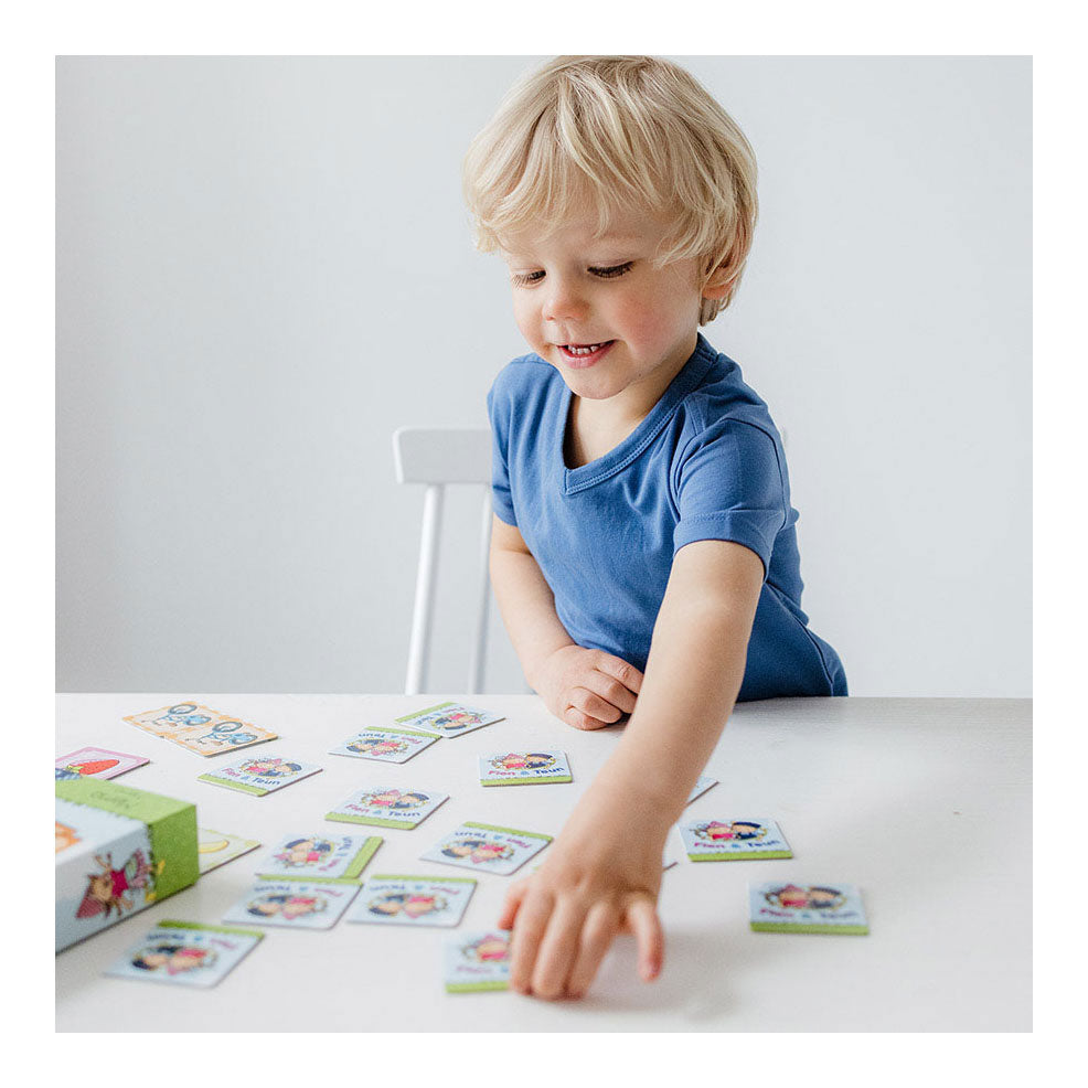 Fien & Teun memo game - memory game educational toys - farm - bambolino toys - from 3 years