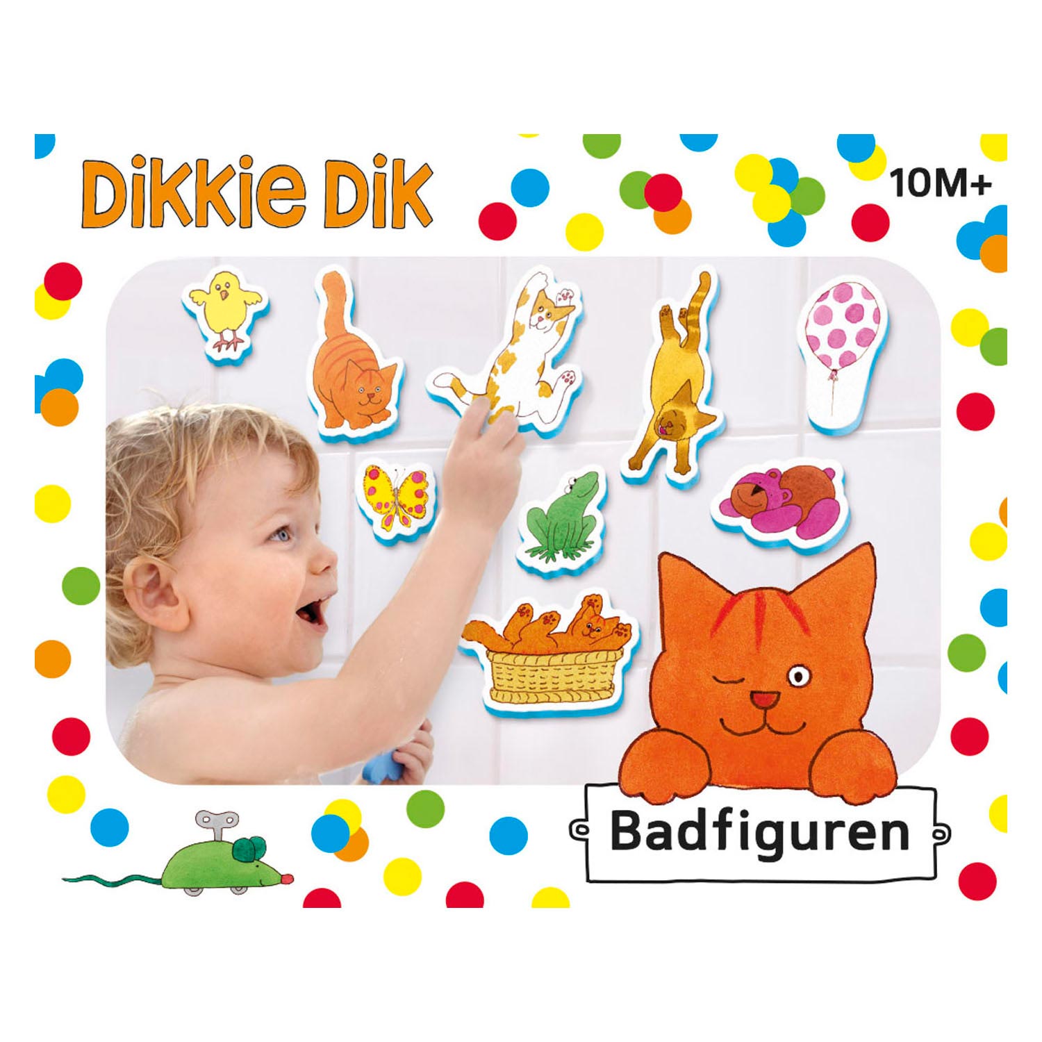 Totum dikkie dik slechte figuren, 10st.